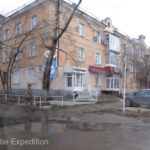 This was the apartment building we stayed at with our generous hosts Loriss and Larisa.