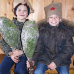Misha and Semen were sent to purchase some birch branches to be used during the banya ritual.