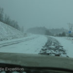 Now instead of frozen dirt and gravel roads, they were mostly paved, covered with treacherous black ice and hard-packed snow.