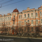 Many of the old buildings in this mining and commercial center are quite beautiful.