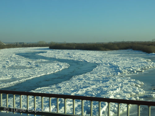 This river was about to ice up.