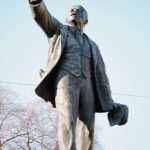 The statue of Lenin.Another statue of Lenin, apparently still a national hero.