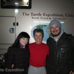 Irina and Alexey spotted the parked The Turtle V and came for a visit. We had a great conversation and were able to ask many lingering questions we had before departing for South Korea the next day.