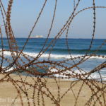 We learned that a couple of years ago local military apprehended North Korean soldiers at this beach. There was a shoot out and several deaths occurred.