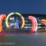 It's Christmas season at the Busan Train Station.