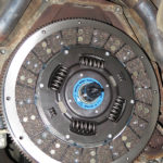 Ford’s factory clutch exploded after only 60,000 miles. We replaced it with a HD South Bend Clutch and throw-out bearing.