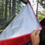 Velcro tabs secure the covers to door frames and windshield.
