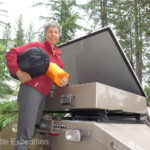 On a lengthy expedition storage for maintenance parts, clothing and outdoor equipment is critical.