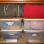 Careful planning makes use of every square inch. Labels and organization make things easy to find.