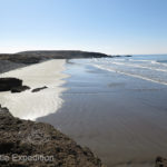 I am not a surfer, but this looked like a long, even, perfect brake along the whole beach.