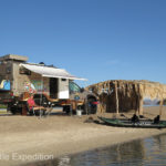 Moving down the beautiful coastline of the Sea of Cortez, we stopped at one of our favorite beaches to camp for a week or so.