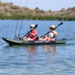 We had borrowed a Sea Eagle FastTrack Angler Pro inflatable kayak, (www.seaeagle.com), which would insure an endless supply of fresh fish.